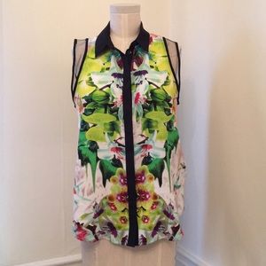 Prabal Gurung for Target floral print blouse